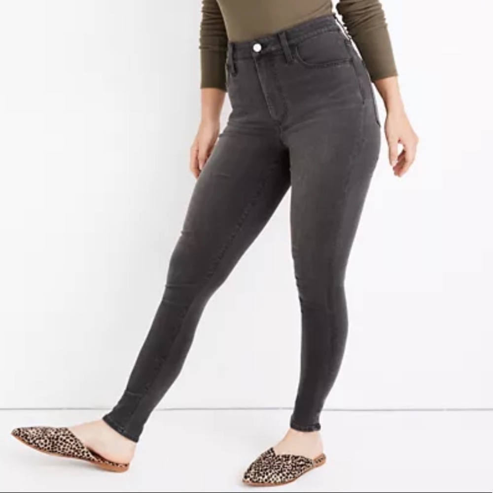 Madewell curvy roadtripper jeans ash mint soft